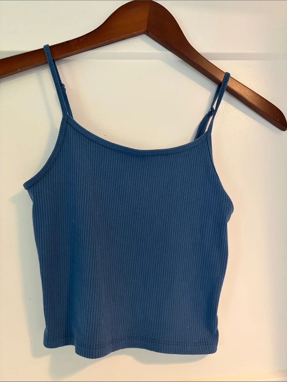 American Eagle Ribbed Cami in Blue.  Size XS